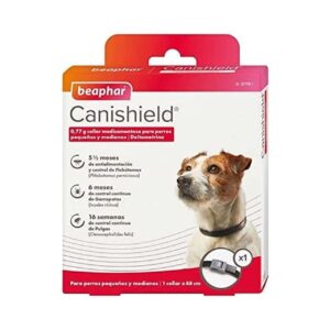 Collar antiparasitario para perros de 48cm