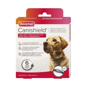 Collar antiparasitario para perros de 65cm