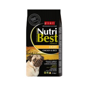 Pienso para perros adultos light de arroz y pollo Nutribest Picart