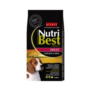 Pienso para perros adultos de pollo y arroz Nutribest Picart