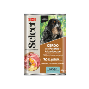 Picart Select Adult húmedo de cerdo con patatas y albaricoque para perros