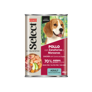 Picart Select Adult húmedo de pollo con zanahorias y manzanas para perros