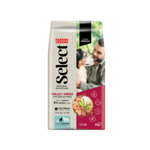 Picart Select Adult Medium de pollo y arroz para perros