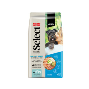 Picart Select Adult Mini de pollo y arroz para perros