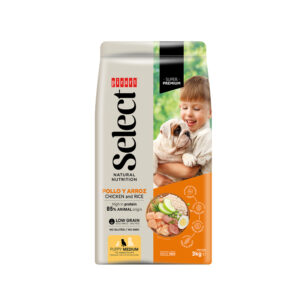 Picart Select Puppy Medium de pollo y arroz para perros
