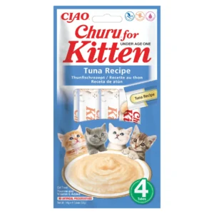 INABA Churu Kitten atún para gatitos 4 × 14 g