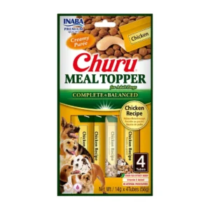 INABA Churu Meal Topper pollo para perros 4 × 14 g