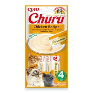 INABA Churu pollo para gatos 4 × 14 g