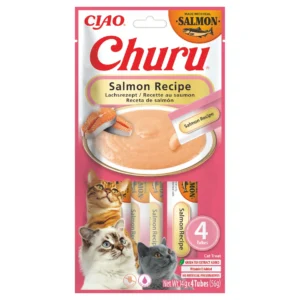 INABA Churu salmón para gatos 4 × 14 g