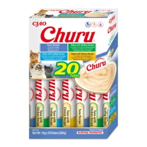 INABA Churu variedades de atún para gatos 20 × 14 g