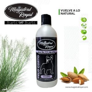 Champú para Perros Pelo Corto 500 ml