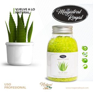 Sales de Baño de Aloe Vera (natural spa) para perro 300 g