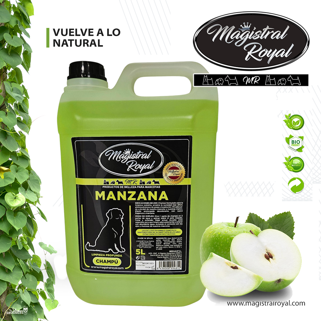 Champú Manzana | Champú para pelo muy sucio 5 L