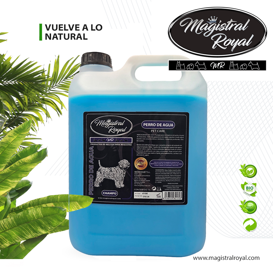 Champú para perro de agua PDA 5 L