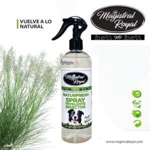 Spray Naturfresh | Anti insectos para perros 500 ml